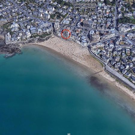 Appartement Les Pieds Dans L'Eau - Residence Sur La Plage Saint-Malo Buitenkant foto