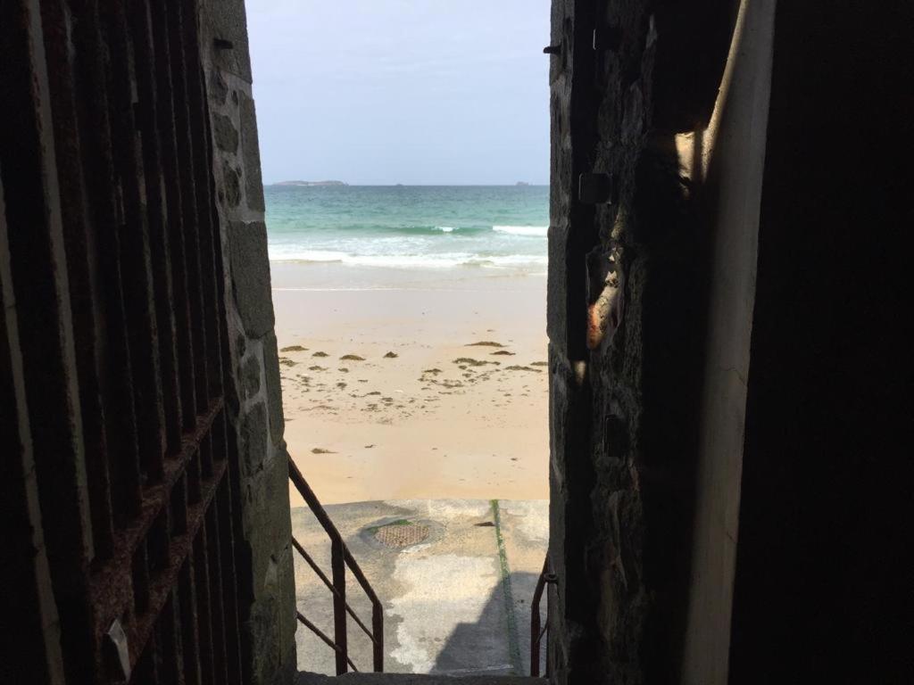 Appartement Les Pieds Dans L'Eau - Residence Sur La Plage Saint-Malo Buitenkant foto