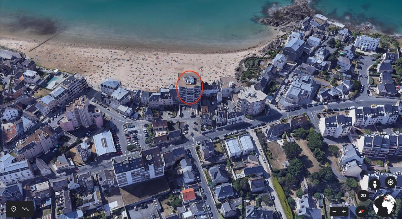 Appartement Les Pieds Dans L'Eau - Residence Sur La Plage Saint-Malo Buitenkant foto